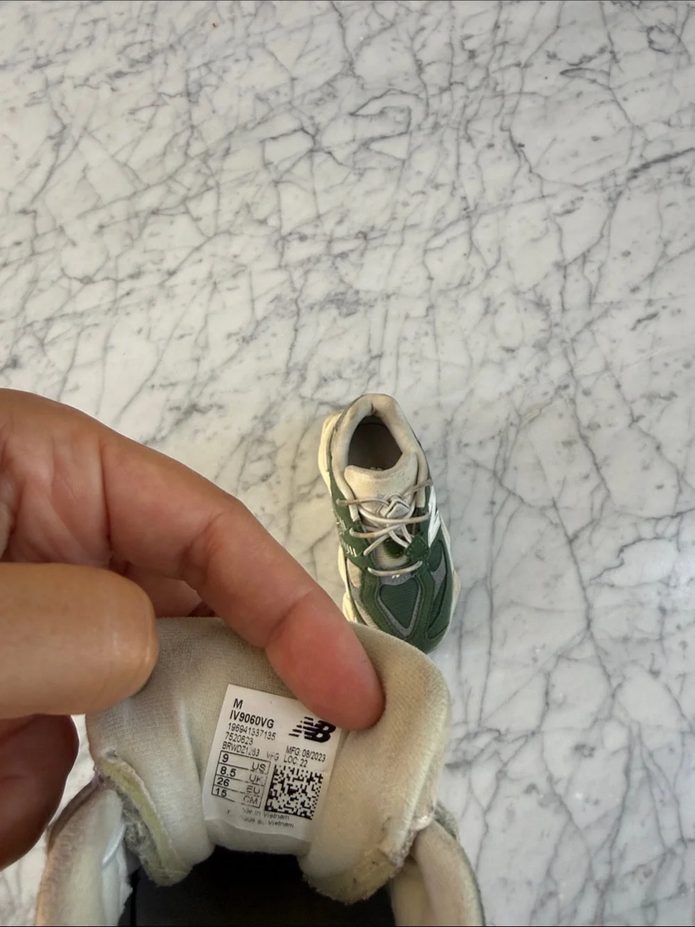 2023 9060 Toddler 'Nori' New Balance Sz 9